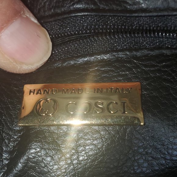 Vintage large Cosci purse, made in Italy - Picture 9 of 10